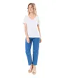 Tee-Shirt Femme PCMILLY Broderie Coeur