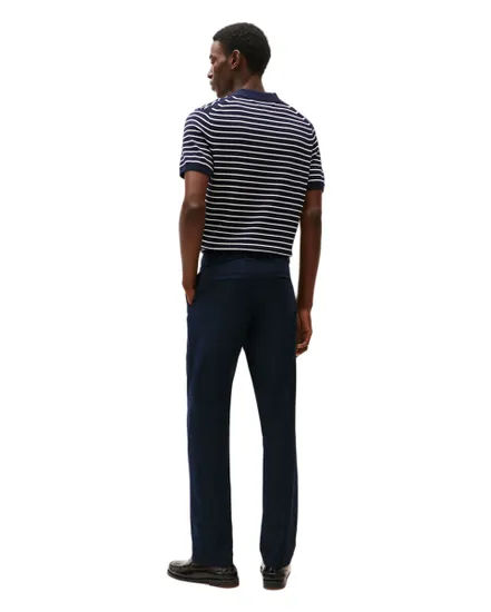 Pantalon chino Homme DENTON KNIT TECH CHINO Bleu Marine