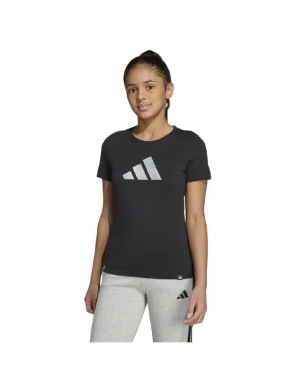 T-shirt Fille JG GLAM T Noir