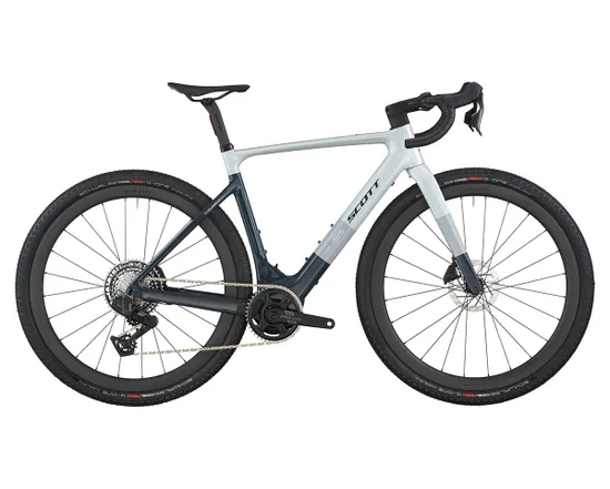 Vélo de gravel électrique SOLACE GRAVEL 20 Bleu Calmar/Gris Beluga