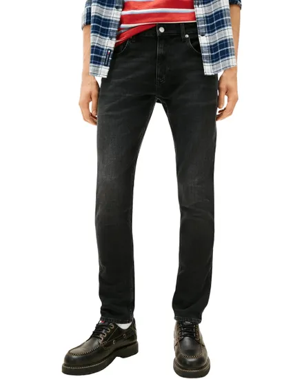Jean Slim Noir Homme Scanton Tommy Jeans