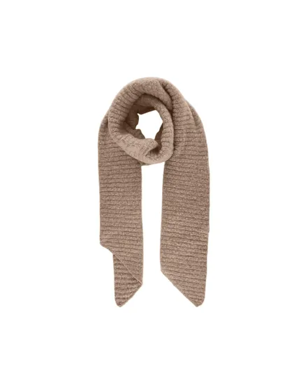 Écharpe Femme PYRON STRUCTURED LONG SCARF Marron