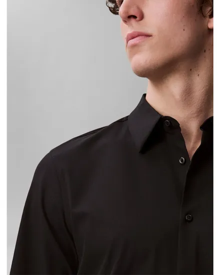 Chemise Homme LS TECH STRETCH SLIM SHIRT Noir