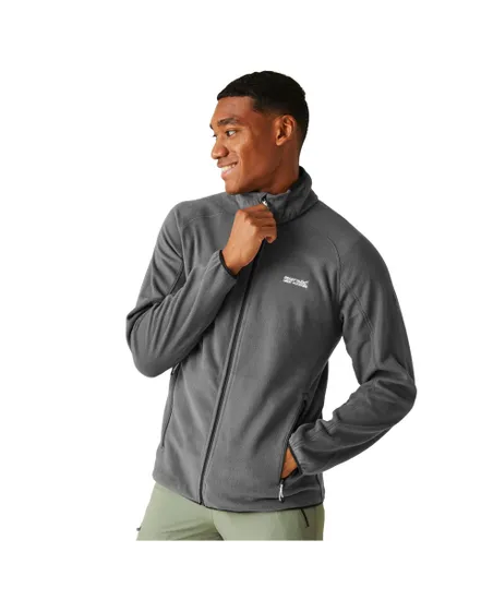 Polaire zip Homme HADFIELD Gris