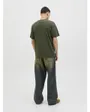 T-shirt Homme JJELOGO TEE SS O-NECK 2 COL AW25 SN Vert