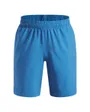 Short Enfant UA TECH WOVEN WORDMARK Bleu