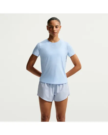 T-shirt Femme W NK ONE CLASSIC DF SS TOP Bleu