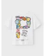T-shirt Enfant NKMJENO POKEMON NREG SS TOP BOX NOOS SKY Blanc