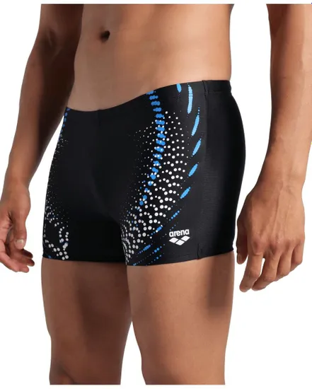 Short de bain Homme MEN S SWIM SHORT GRAPHIC Noir