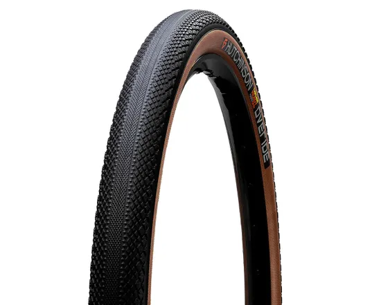 Pneu de gravel OVERIDE 700x38c TUBETYPE WIRED Noir/Beige