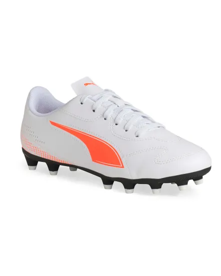 Crampons de football Enfant VITORIA II FG/AG JR Blanc