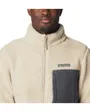 Polaire zip Homme Mountainside Heavyweight Fleece Beige