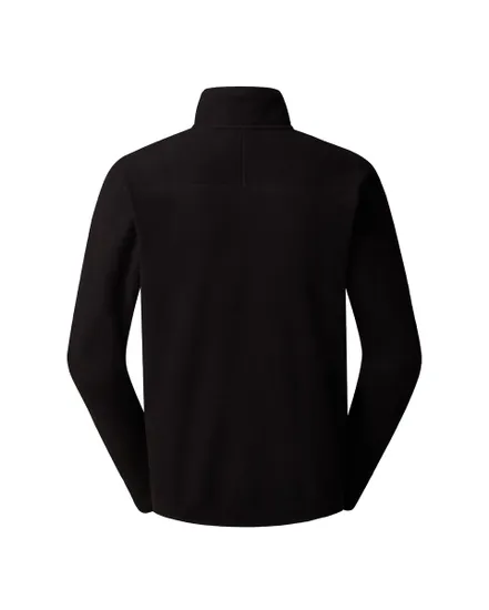 Polaire zip Homme M GLACIER 1/4 ZP - EMBROIDERED LOGO Noir