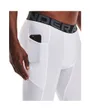 Bermuda Homme UA HG ARMOUR LNG SHORTS Blanc