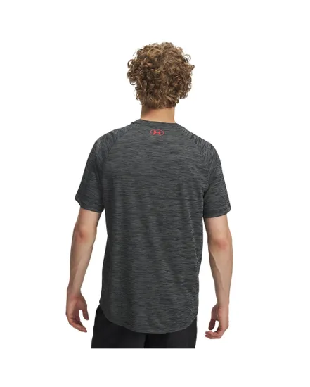 T-shirt Homme UA TECH TEXTURED SS Noir