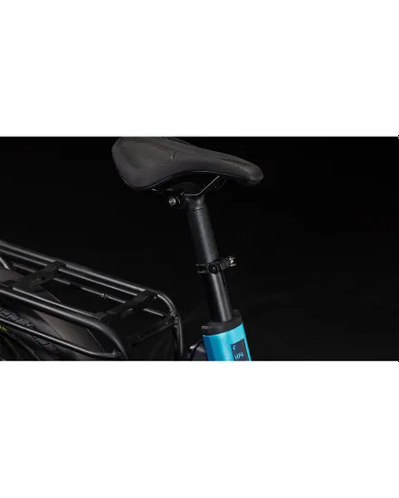 Vélo électrique cargo Unisexe LONGTAIL HYBRID 725 Bleu/Noir