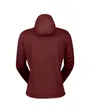 Veste polaire Homme EXPLORAIR ALPHA HOODY Rouge Grenat