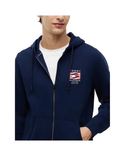 Sweat Capuche Zippé Homme RWB Box Flag TR Full