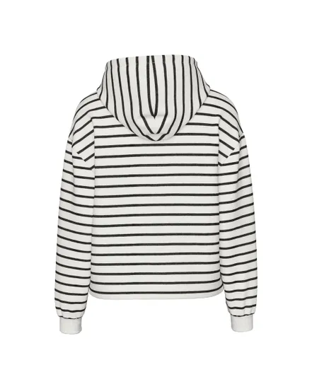 Sweat À Capuche Femme PCCHILLI LS Hoodie Stripes