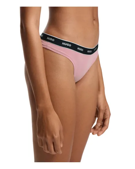 Lot de 3 strings Femme TRIPLET THONG STRIPE Multicolore