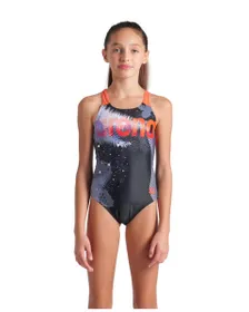 Maillot de bain Enfant GIRL S ARENA LIGHT TRICKS SWIMSUIT Noir