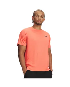 T-shirt Homme UA TECH TEXTURED SS Orange