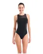 Maillot De Bain Une Pièce Femme Mesh Cross Back