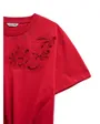 T-shirt Femme Branding Flowers Broderie