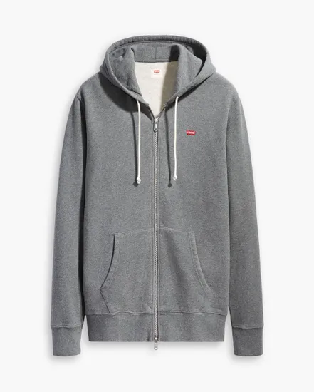 sweatshirt homme NEW ORIGINAL ZIP UP Gris