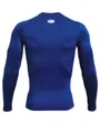 T-Shirt ML Homme UA HG ARMOUR COMP LS Bleu