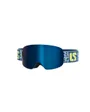 Masque de ski Enfant LS1 FRAMELESS BLEU BLEPPARD MI BLEU Bleu