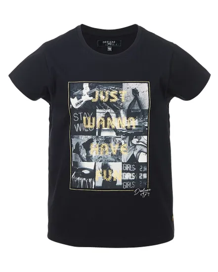 T-SHIRT Enfant FUNNY Noir