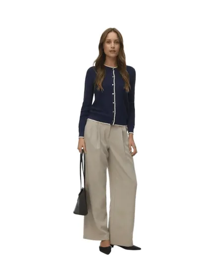 Cardigan Femme Newlexsun Contrast