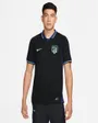 T-shirt Football manches courtes Homme ATM M NK DF STAD JSY SS AW Noir