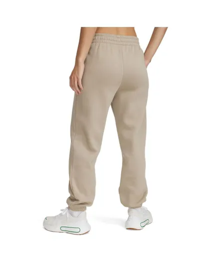 Pantalon de survetement Femme UA ICON FLEECE JOGGER Beige