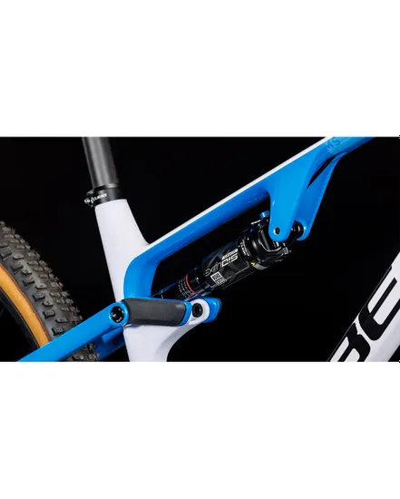 VTT tout suspendu Unisexe AMS ZERO99 C:68X SL 29 Blanc/Bleu/Rouge