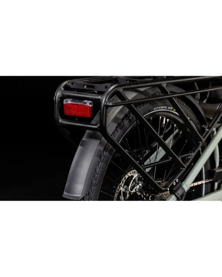 Vélo électrique cargo Unisexe LONGTAIL SPORT HYBRID 725 Gris/Noir