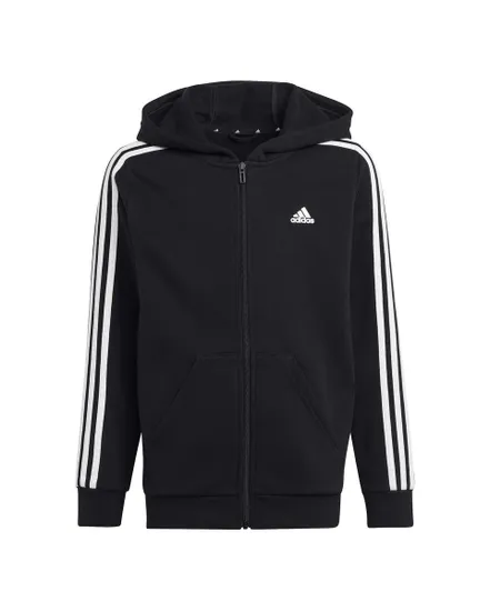 Sweat zip à capuche Enfant U 3S FL FZ HOOD Noir