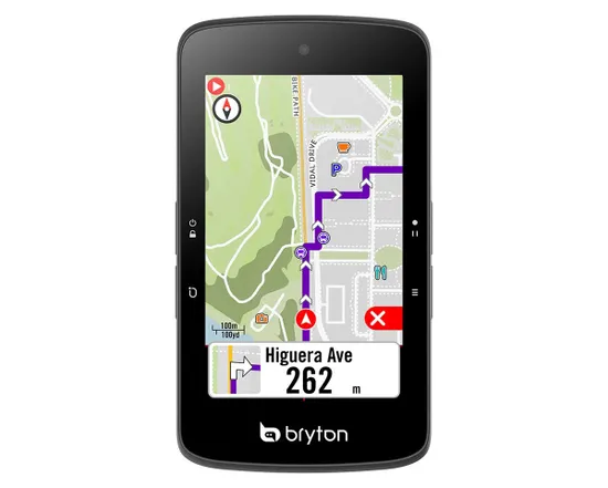 Compteur GPS de vélo RIDER S800 E Noir