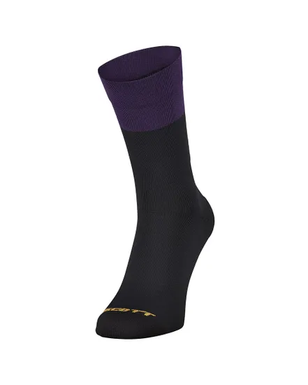 Chaussettes Unisexe BLOCK STRIPE CREW Noir/Violet foncé