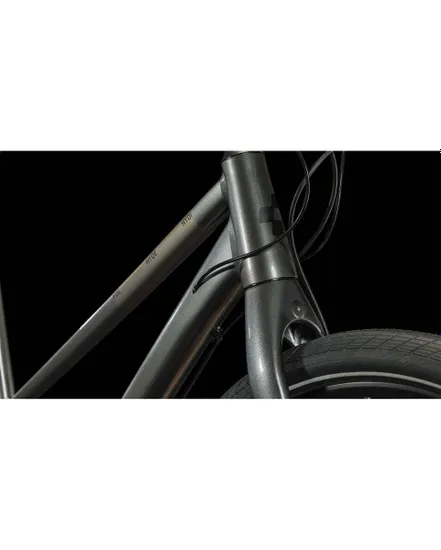 Vélo urbain/trekking Femme HYDE Graphite/Noir