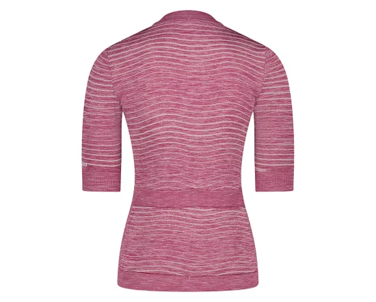 Maillot manches courtes Femme EVOLVE TERRA SEAMLESS Magenta