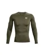 T-Shirt ML Homme UA HG ARMOUR COMP LS Vert