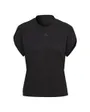 Tee shirt Femme W FLORAL T Noir