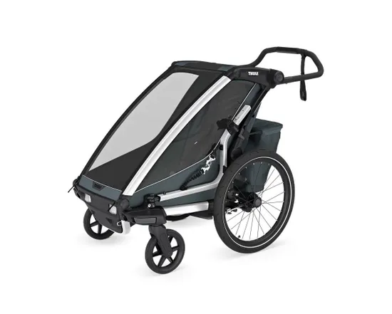 Remorque pour enfant 1 place CHARIOT CROSS G3 Gris