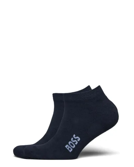 Lot de 2 paires de chaussettes Homme 2P AS LOGO BAMBOO Noir