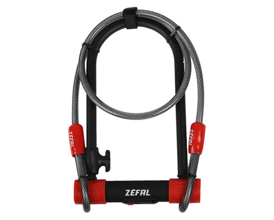 Antivol en U K-TRAZ U13 CABLE Noir