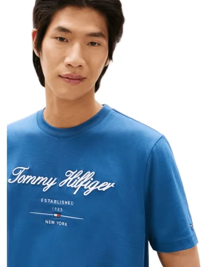 T-shirt Homme SCRIPT LOGO TEE Bleu