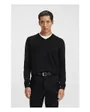 Pull col V Homme BARAM-L Noir
