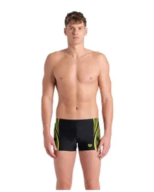 Short de bain Homme MEN S SWIM SHORT GRAPHIC Noir